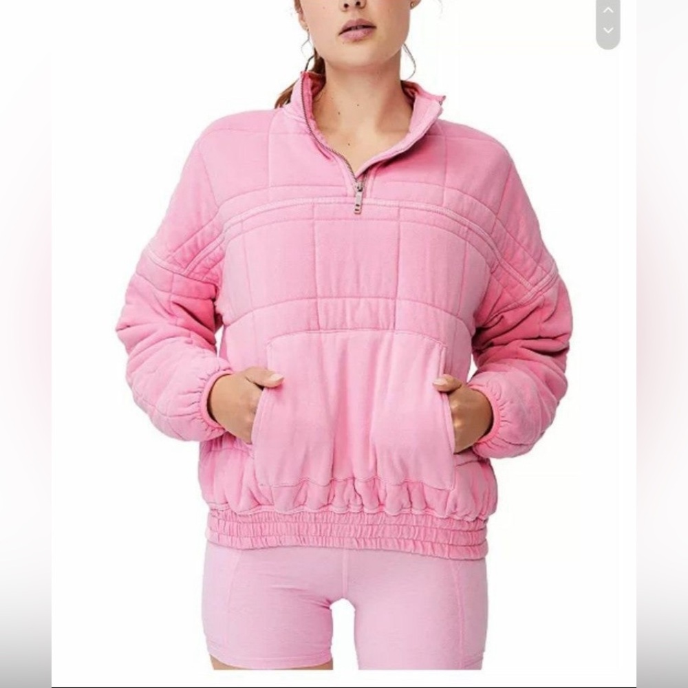 Cotton On Pink Sweatshirt Pullover - XS